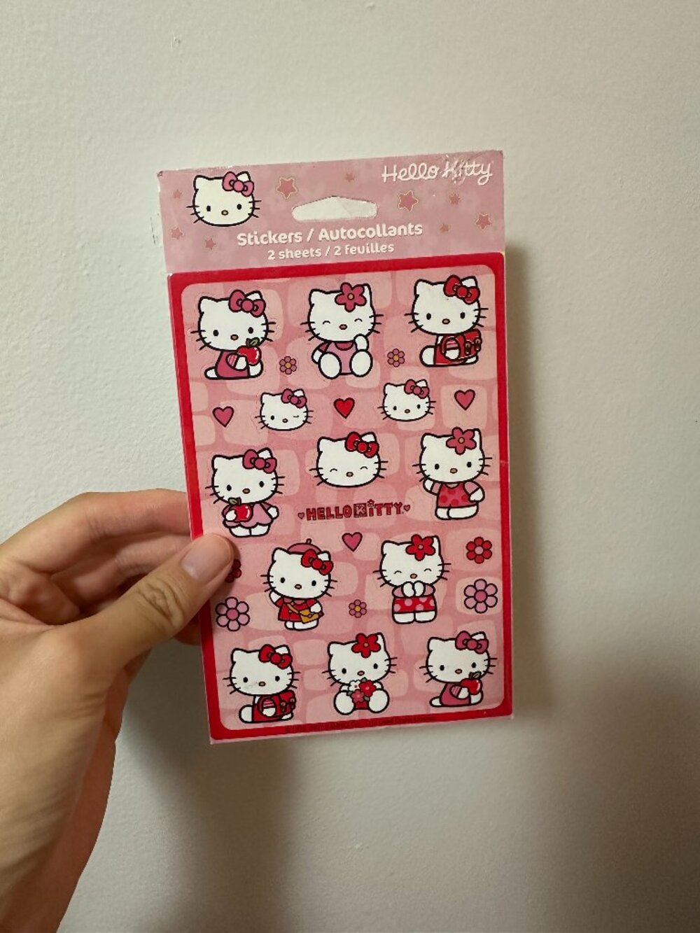 Brand new vintage Hello Kitty Sticker Sheets 2 pack